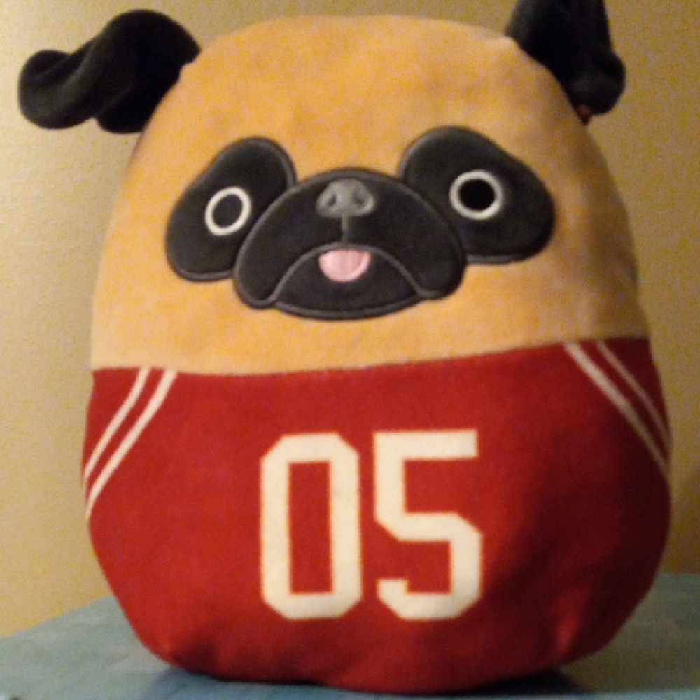 Squishmallow Pug